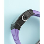 RM035-02 Rafael Nadal NTPT Carbon Skeleton Dial Purple Rubber Strap KUF NH06