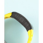 RM035-02 Rafael Nadal NTPT Carbon Skeleton Dial Yellow Rubber Strap KUF NH06