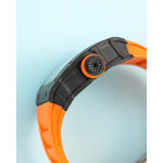 RM035-02 Rafael Nadal NTPT Carbon Skeleton Dial Orange Rubber Strap KUF NH06