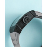 RM035-02 Rafael Nadal NTPT Carbon Skeleton Dial Grey Rubber Strap KUF NH06