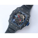 RM035-01 PSG FC Case Black Dial Rubber KVF V2 MY8215 Mod