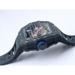 RM035-01 PSG FC Case Black Dial Rubber KVF V2 MY8215 Mod