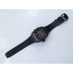 RM035-01 PSG FC Case Black Dial Rubber KVF V2 MY8215 Mod