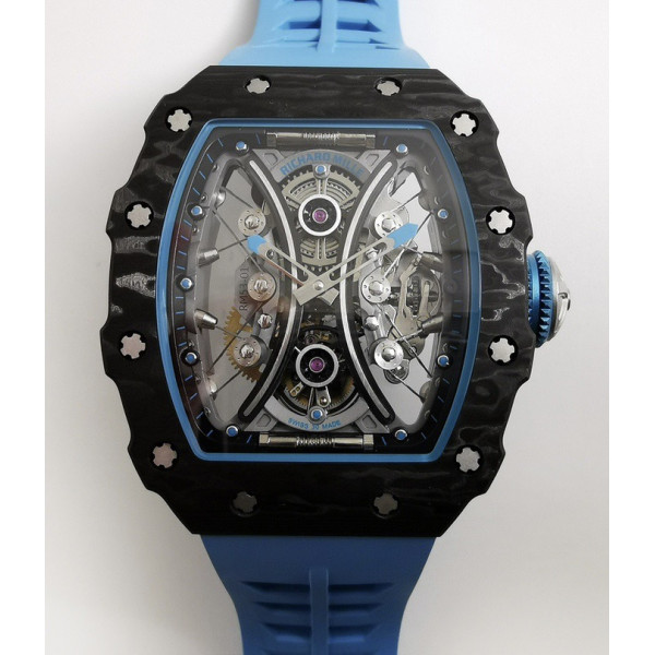 RM 53-01 Real Tourbillon Pablo Mac Donough Best Edition Blue Rubber Strap V2 JBF