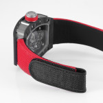 RM055 NTPT Carbon Best Edition Skeleton Dial Red Inner Bezel Nylon Strap KUF NH05