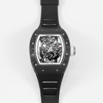 RM055 NTPT Carbon Best Edition Skeleton Dial White Inner Bezel Rubber Strap KUF NH05