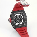 RM055 NTPT Carbon Best Edition Skeleton Dial Red Inner Bezel Rubber Strap KUF NH05