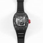 RM055 NTPT Carbon Best Edition Skeleton Dial Red Inner Bezel Rubber Strap KUF NH05