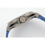 Excalibur Spider Titanium Skeleton Dial Blue Rubber Strap A2136 Tourbillon BBR