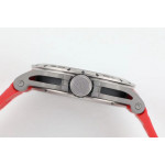 Excalibur Spider Titanium Skeleton Dial Red Rubber Strap A2136 Tourbillon BBR