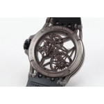 Excalibur Spider Titanium Skeleton Dial Black Rubber Strap A2136 Tourbillon BBR