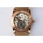 Excalibur 42mm Dbex0050 RG 1:1 Best Edition Brown Dial on Brown Leather Strap RDF A830 (Micro Rotor)