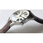 Excalibur 42mm Dbex0536 SS RDF 1:1 Best Edition Silver&Blue Dials Leather Strap A830 RDF