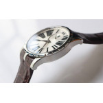 Excalibur 42mm Dbex0536 SS RDF 1:1 Best Edition Silver&Blue Dials Leather Strap A830 RDF