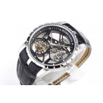 Excalibur Rddbex0393 SS Best Edition Skeleton Dial Leather Strap A2136 Tourbillon BBR 