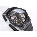 Excalibur Rddbex0393 FC Best Edition Skeleton Dial Black Rubber Strap A2136 Tourbillon BBR