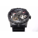 Excalibur Rddbex0393 FC Best Edition Skeleton Dial Black Rubber Strap A2136 Tourbillon BBR