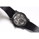 Excalibur Rddbex0393 FC Best Edition Skeleton Dial Black Rubber Strap A2136 Tourbillon BBR