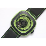 SevenFriday P1-1 PVD/LE Green Japan Miyota