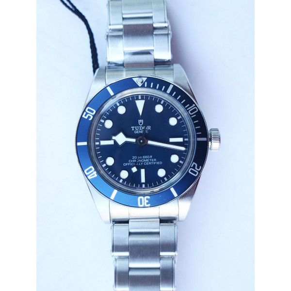 Black Bay Fifty Eight 39mm SS 1:1 Best Edition Blue Dial Bracelet A2824 ZF