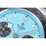 Black Bay Chrono SS 1:1 Best Edition Tiffany Blue Dial On SS Jubilee Bracelet ZF DD7750
