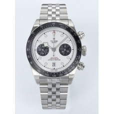 Black Bay Chrono SS 1:1 Best Edition White Dial On SS Jubilee Bracelet ZF DD7750