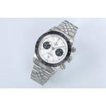Black Bay Chrono SS 1:1 Best Edition White Dial On SS Jubilee Bracelet ZF DD7750