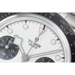 Black Bay Chrono SS 1:1 Best Edition White Dial On SS Jubilee Bracelet ZF DD7750