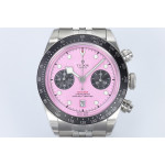 Black Bay Chrono SS  1:1 Best Edition Pink Dial On SS Jubilee Bracelet ZF DD7750