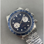 Black Bay Chrono M79360B SS Blue Dial Jubilee Bracelet M+F A7750