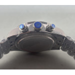 Black Bay Chrono M79360B SS Blue Dial Jubilee Bracelet M+F A7750
