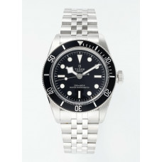 Heritage Black Bay M7941A1A0NU-0003 41mm SS 1:1 Best Edition Black Dial Black Bezel on SS Bracelet ZF A2824