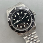 Heritage Black Bay M7941A1A0NU-0003 41mm SS 1:1 Best Edition Black Dial Black Bezel on SS Bracelet ZF A2824