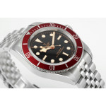 Heritage Black Bay Shield 1:1 Best Edition Red Bezel Jubilee Bracelet ZF A2824 