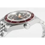 Heritage Black Bay Shield 1:1 Best Edition Red Bezel Jubilee Bracelet ZF A2824 