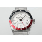 Black Bay GMT Pepsi Blue/Red Bezel White Dial 1:1 Best Edition SS Bracelet ZF A2836