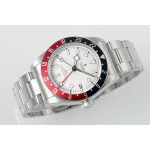 Black Bay GMT Pepsi Blue/Red Bezel White Dial 1:1 Best Edition SS Bracelet ZF A2836