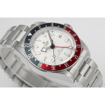 Black Bay GMT Pepsi Blue/Red Bezel White Dial 1:1 Best Edition SS Bracelet ZF A2836