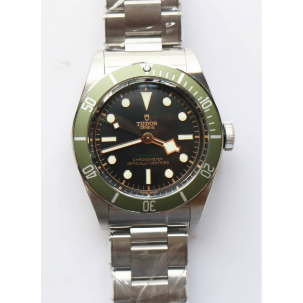 Heritage 2016 Black Bay Shield 1:1 Best Edition Green Bezel Black Dial Bracelet A2824 V5 ZF