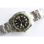 Heritage 2016 Black Bay Shield 1:1 Best Edition Green Bezel Black Dial Bracelet A2824 V5 ZF