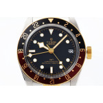 Black Bay GMT S&G Black/Brown Bezel 1:1 Best Edition on SS/YG Bracelet ZF A2836