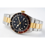 Black Bay GMT S&G Black/Brown Bezel 1:1 Best Edition on SS/YG Bracelet ZF A2836