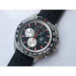  Tag F1 Chrono Calibre 16 SS Black&Grey&Blue Dials Rubber Quartz