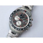 Tag F1 Chrono Calibre 16 SS Grey&Blue&Black Dials Bracelet Quartz