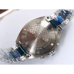 Tag F1 Chrono Calibre 16 SS TT Green&White Dials Bracelet Quartz