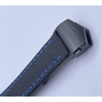 Aquaracer Calibre 5 PVD 41mm 1:1 Best Edition Carbon/Blue Dial on Black Nylon Strap TARF SW200