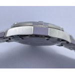 Aquaracer Calibre 5 44mm 1:1 Best Edition Black Dial SS Bezel on SS Bracelet TARF SW200
