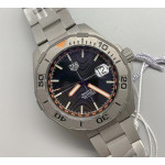 Aquaracer X Bamford Titanium Case &Bracelet Black Dial SW200