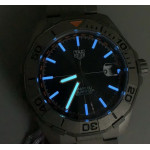 Aquaracer X Bamford Titanium Case &Bracelet Black Dial SW200