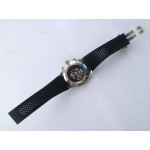 Carrera Calibre HEUER 01 Chrono 43mm Ceramic Bezel Black SS Case XF A1887